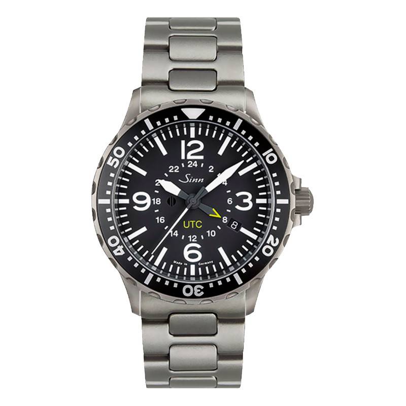 857 UTC Flieger Steel Watch - Sinn