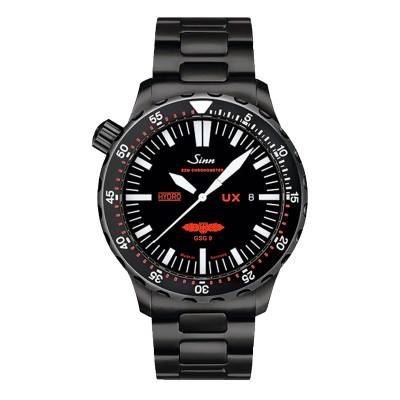 Montre Diving Watch UX S GSG 9 Bracelet Acier - Sinn
