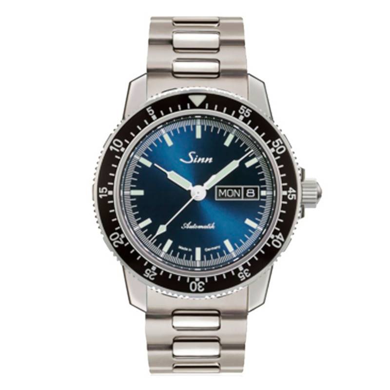 Men's H-Link Stainless Steel Watch 104 St Sa I B - Sinn