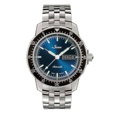 Men's Watch Slim Link Bracelet 104 St Sa I B - Sinn