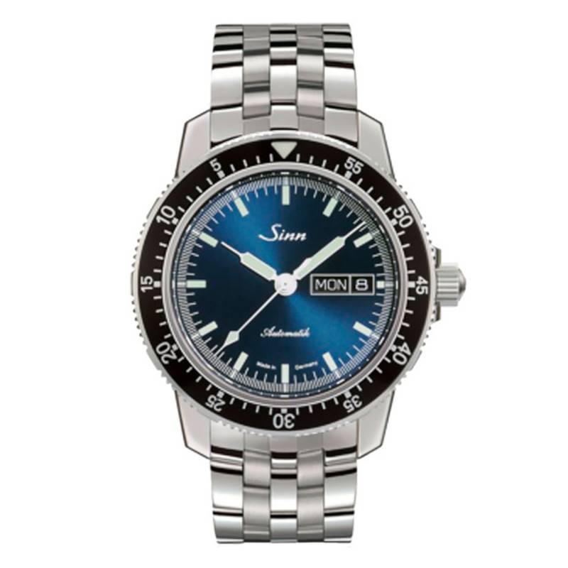 Men's Watch Slim Link Bracelet 104 St Sa I B - Sinn