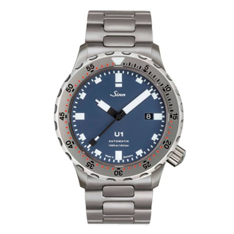 Men's H-Link Bracelet Watch U1 B - Sinn