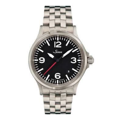 Sinn Instrument 556 A RS Fine-Link Bracelet Watch - Sinn