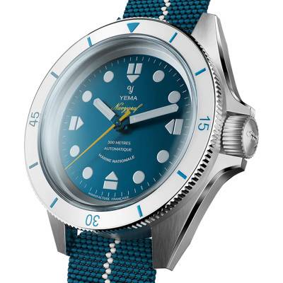 Montre Navygraf Marine Nationale CMM.10 lunette blanche 21.14.75.SN - Yema