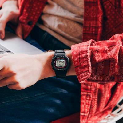 Montre The Origin. Made In Japan DW-5000R-1AER - Casio G-Shock