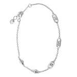 925/1000 Sterling Silver,Rhodium-Plated