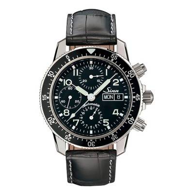 Pilot Chronograph 103 St Sa Leather Watch - Sinn