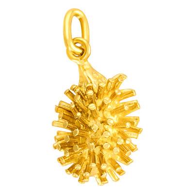 Pendentif Hérisson, Or Jaune 375 ou 750 - Vandona