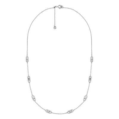 Astor Link 925 Silver Necklace, Length 43 cm - Michael Kors