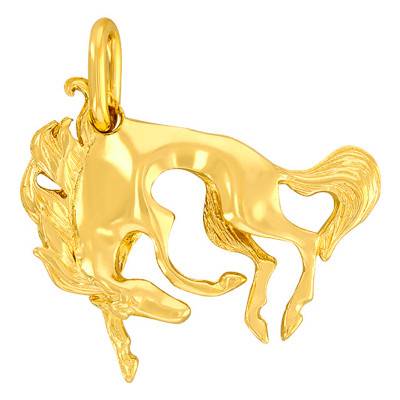 Pendentif Cheval Or Jaune - Vandona