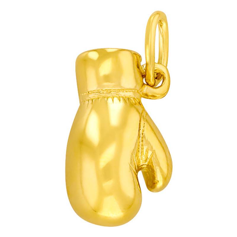Yellow Gold Boxing Glove Pendant - Vandona