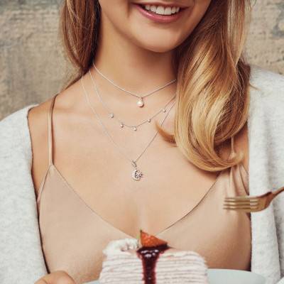 Charm Star and Moon Pendant - 1794-051-14 - Thomas Sabo