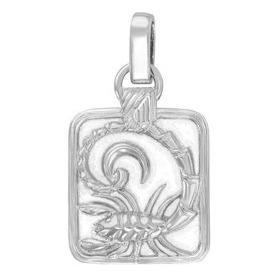 Pendentif Zodiaque Scorpion Or Blanc - Vandona