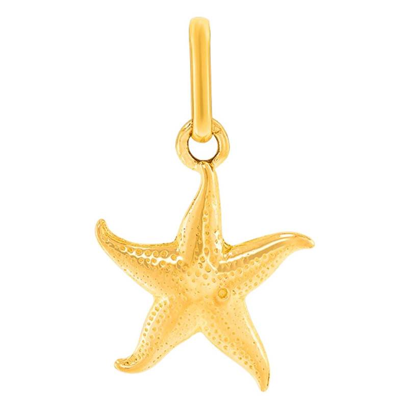 Yellow Gold Starfish Pendant 375/1000 or 750/1000 - Lucas Lucor