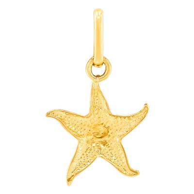 Yellow Gold Starfish Pendant 375/1000 or 750/1000 - Lucas Lucor
