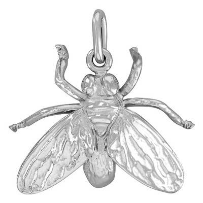 Pendentif Abeille Or Blanc - Vandona