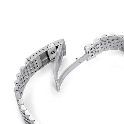 Steel Rice Grain Watch Strap - Wolbrook