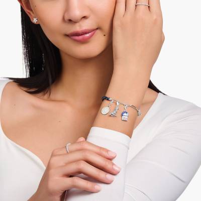 Pendentif Charmista As we Enjoy Boule à Neige en Argent 925 - 2063-664-7 - Thomas Sabo