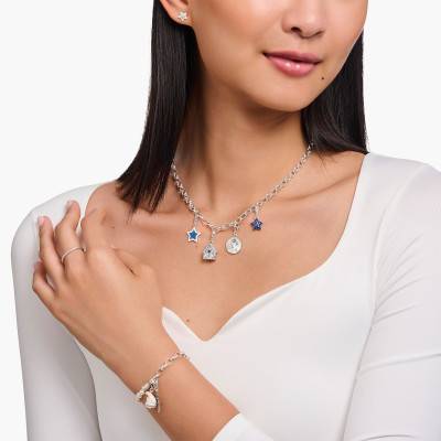 925 Silver Charmista As We Enjoy Gingerbread House Pendant - 2058-340-7 - Thomas Sabo
