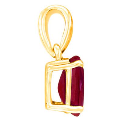 375 or 750/1000 Yellow Gold & Ruby Pendant - Aurora
