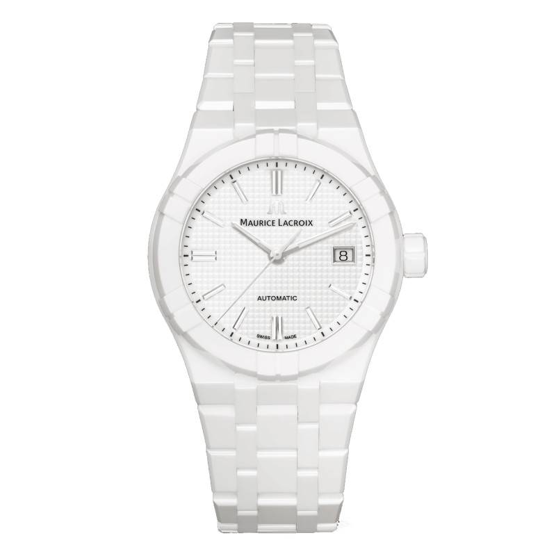 Aikon Automatic White Ceramic Watch AI6007-CRM72-130-7 - Maurice Lacroix