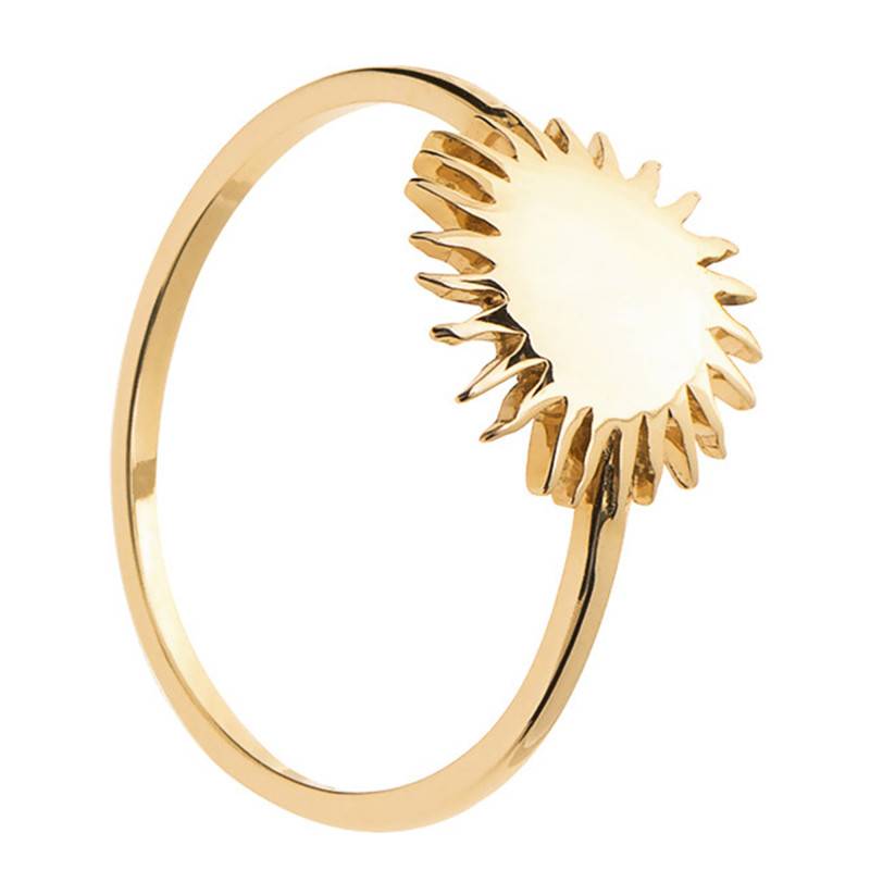 Bianca Yellow 18K Gold-Plated Ring - Ana & Cha