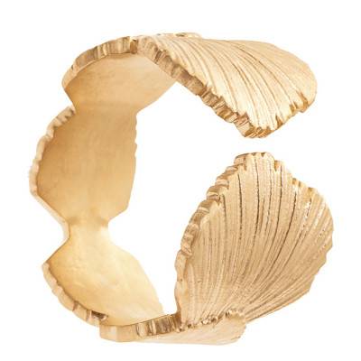 Louise 18K Yellow Gold-Plated Ring - Ana & Cha
