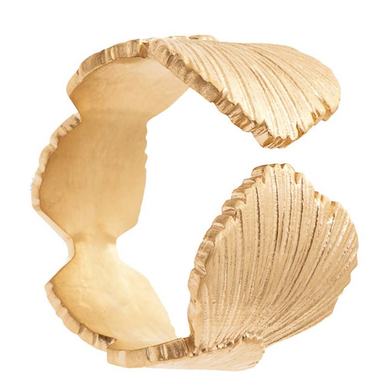 Louise 18K Yellow Gold-Plated Ring - Ana & Cha