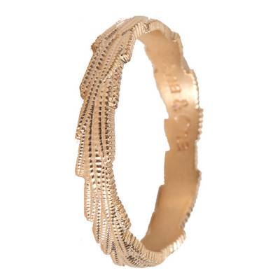 Gigi Yellow Gold-Plated Ring - Ana & Cha