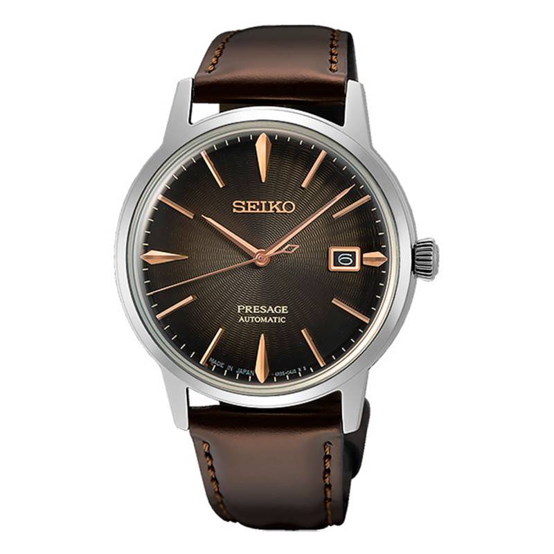 Brown Automatic Presage Cocktail Watch SRPJ17J1 - Seiko