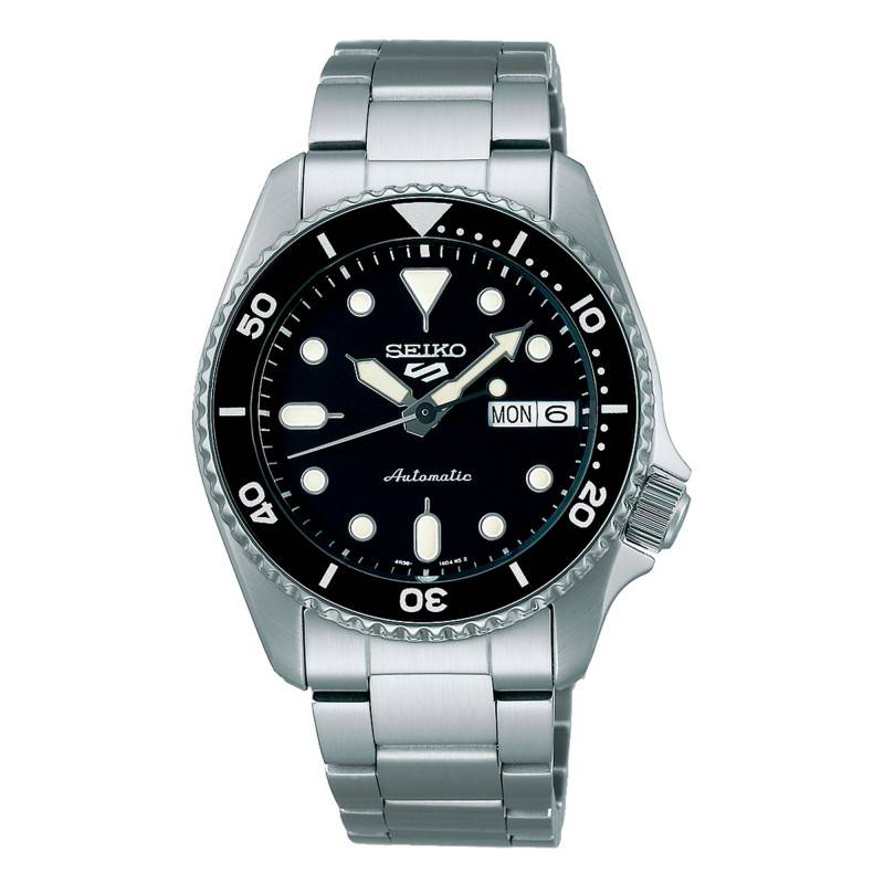 Seiko 5 Sports Men's Black Automatic Watch SRPK29K1 - Seiko 5 Sports