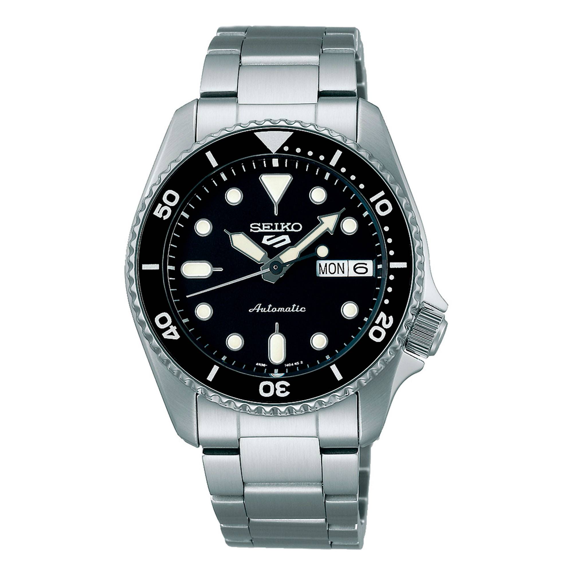 Montre Seiko Automatique Homme Noire SRPK29K1- Seiko Ocarat