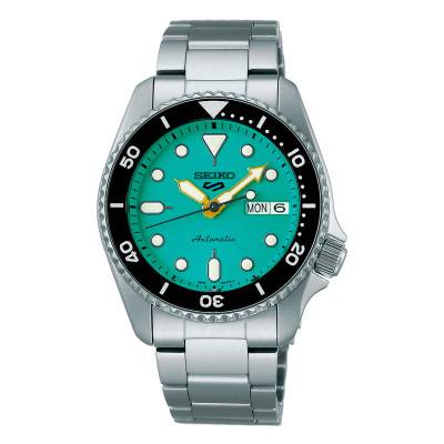 Seiko 5 Men's Turquoise Automatic Watch SRPK33K1 - Seiko 5 Sports