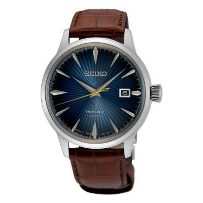 Montre Presage Automatique Homme Bleue SRPK15J1 - Seiko