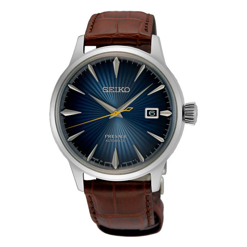 Blue Men's Presage Automatic SRPK15J1 Watch - Seiko