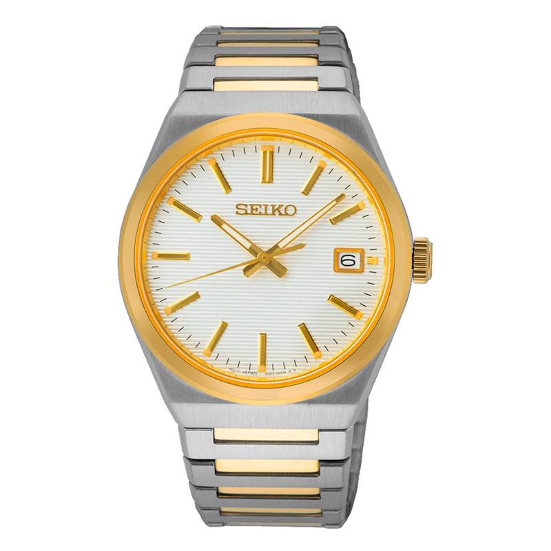 Two-Tone Men's Classic Quartz Watch SUR558P1 - Seiko