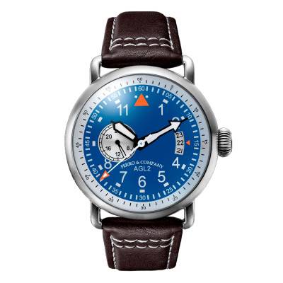 Montre AGL2 Automatique 24h Bleu - Ferro & Company