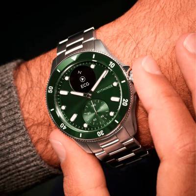 Green ScanWatch Nova Watch - Withings