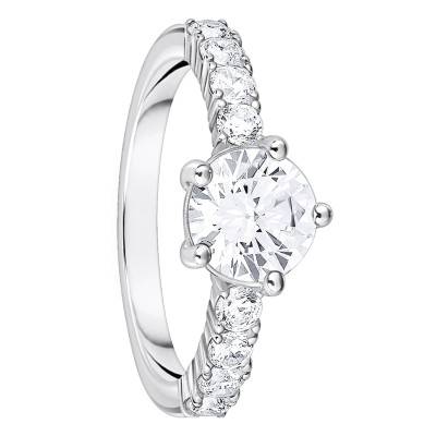 925 Silver & Cubic Zirconia Heritage Glam Solitaire Ring - TR2440-051-14 - Thomas Sabo
