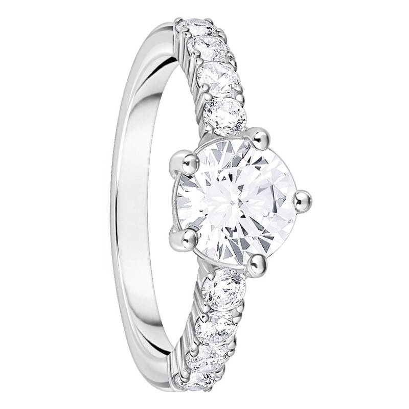 925 Silver & Cubic Zirconia Heritage Glam Solitaire Ring - TR2440-051-14 - Thomas Sabo