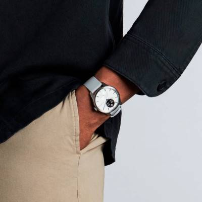 Pearl White 42mm ScanWatch 2 Watch - Withings