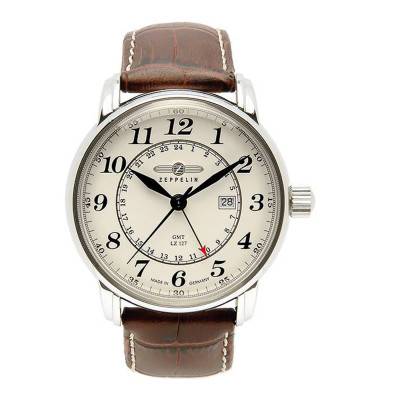 Montre LZ127 Graf Zeppelin GMT Second Time Zone 7642-5 - Zeppelin