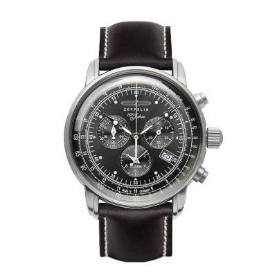 Zeppelin 100 Jahre Chronograph Alarm Watch 7680-2 - Zeppelin