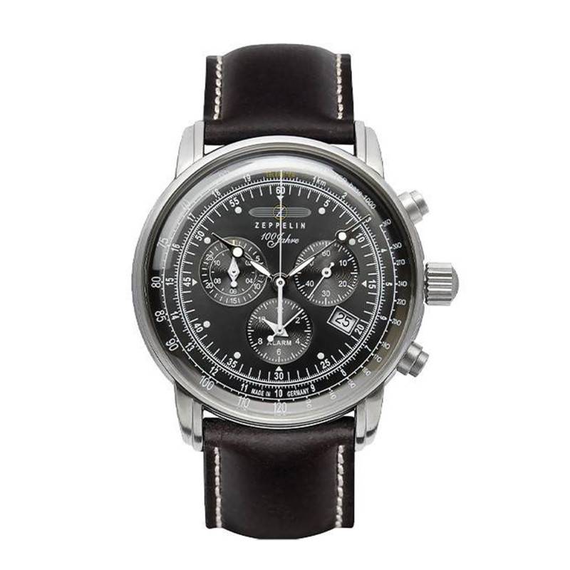 Zeppelin 100 Jahre Chronograph Alarm Watch 7680-2 - Zeppelin