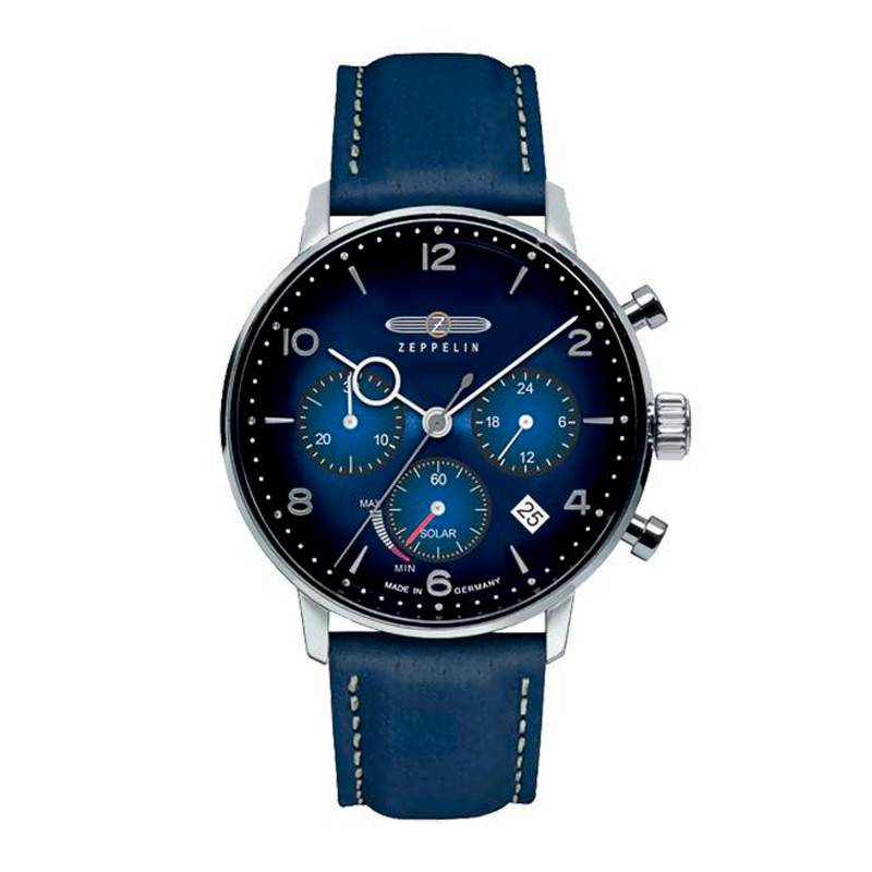 Hindenburg Chronograph Solar 8086-3 Watch - Zeppelin