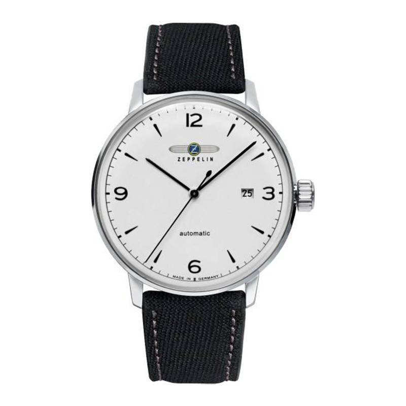 Black Hindenburg Automatic Watch 8064-1 - Zeppelin