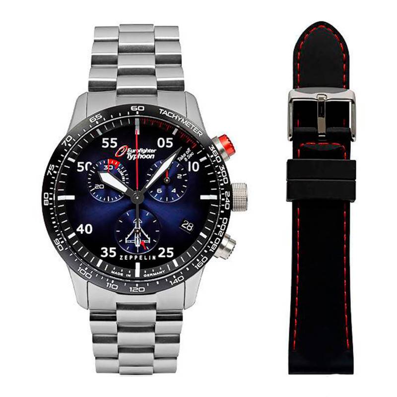 Eurofighter Typhoon Chronograph 7298M-3_SET Watch - Zeppelin