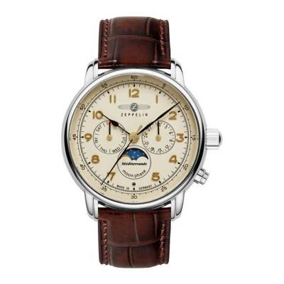 Méditerranée Moonphase 9636-5 Watch - Zeppelin