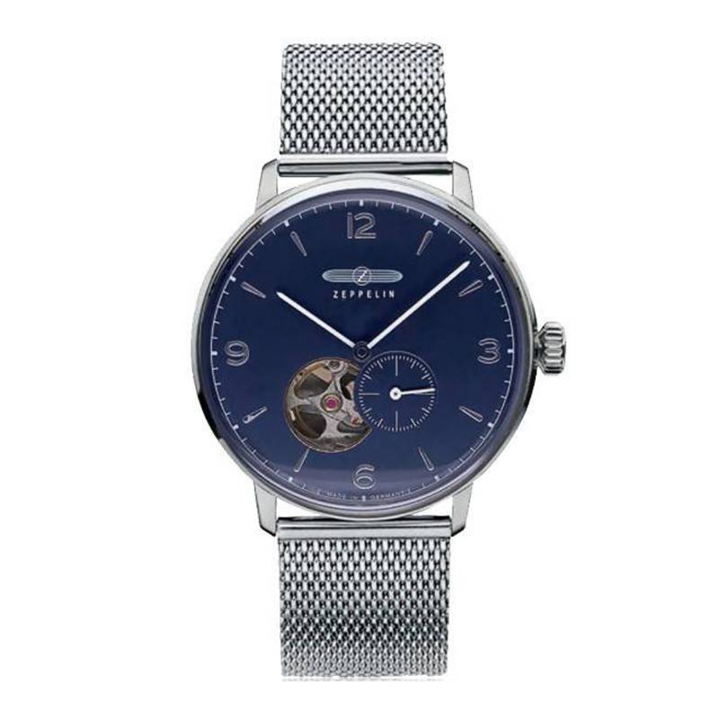 Hindenburg Open Heart Watch 8066M-3 - Zeppelin