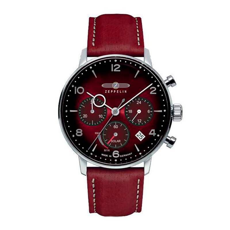 Hindenburg Chronograph Solar 8086-2 Watch - Zeppelin